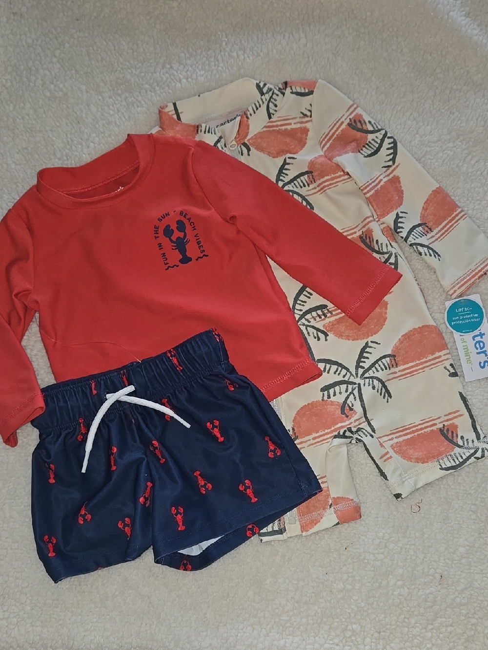 Baby Boy Bathing Suits NWT Size 6-9 Month